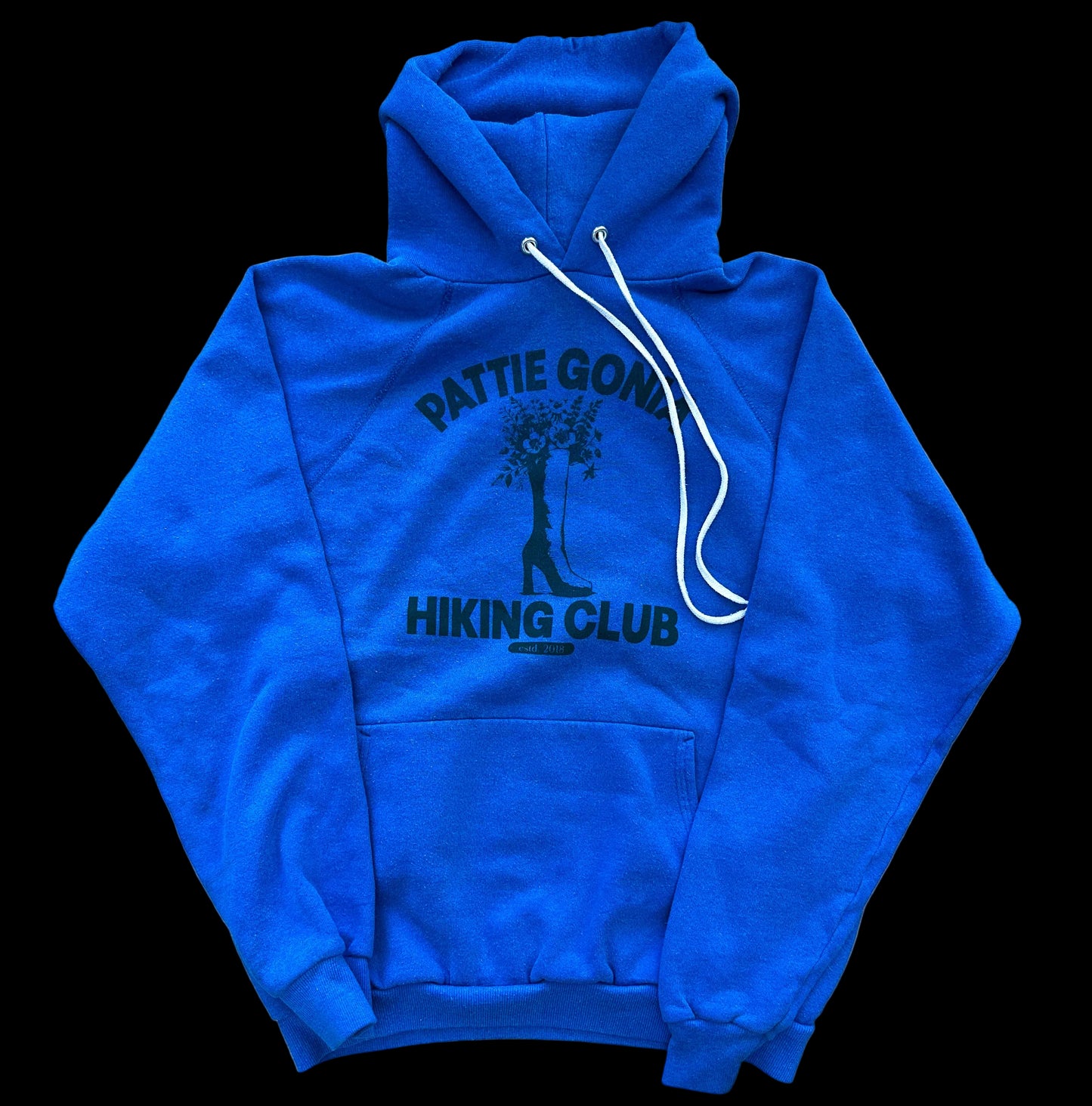 Pattie Gonia Hiking Club Hoodie - Green Print