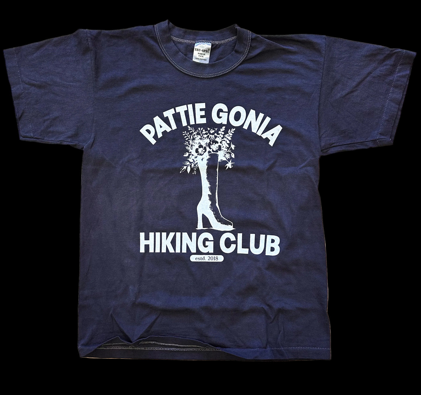 Pattie Gonia Hiking Club VINTAGE DEADSTOCK - Cream Print