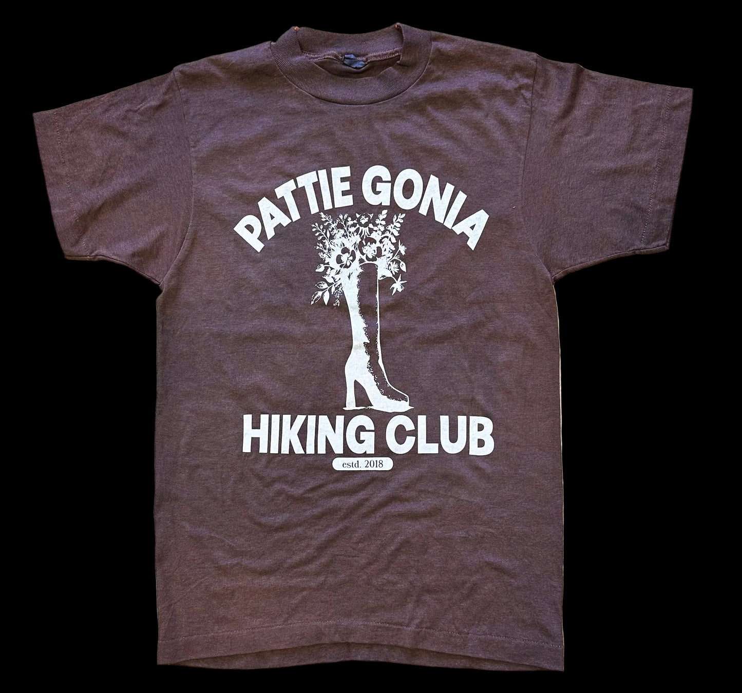 Pattie Gonia Hiking Club VINTAGE DEADSTOCK - Cream Print