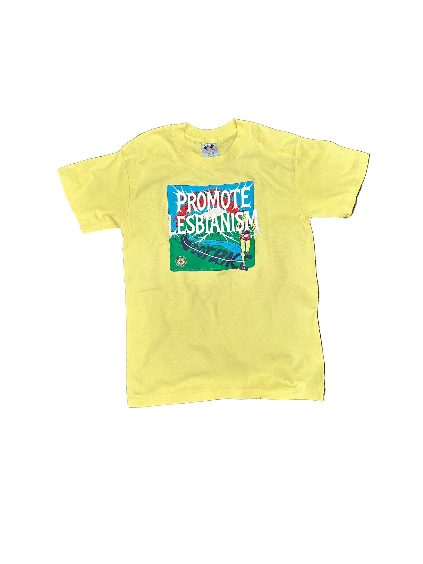 Promote Lesbianism - Cream Print