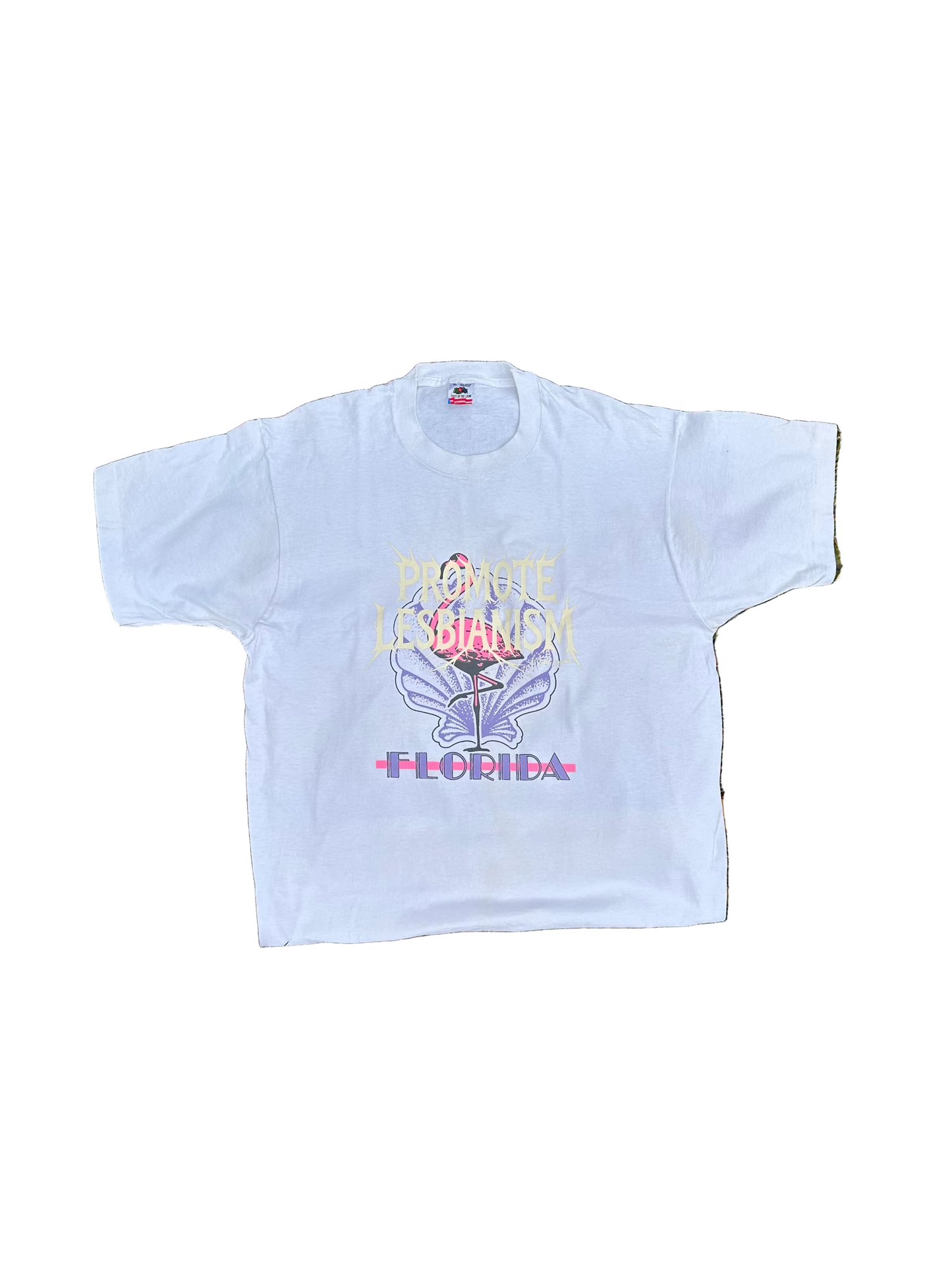 Promote Lesbianism - Cream Print