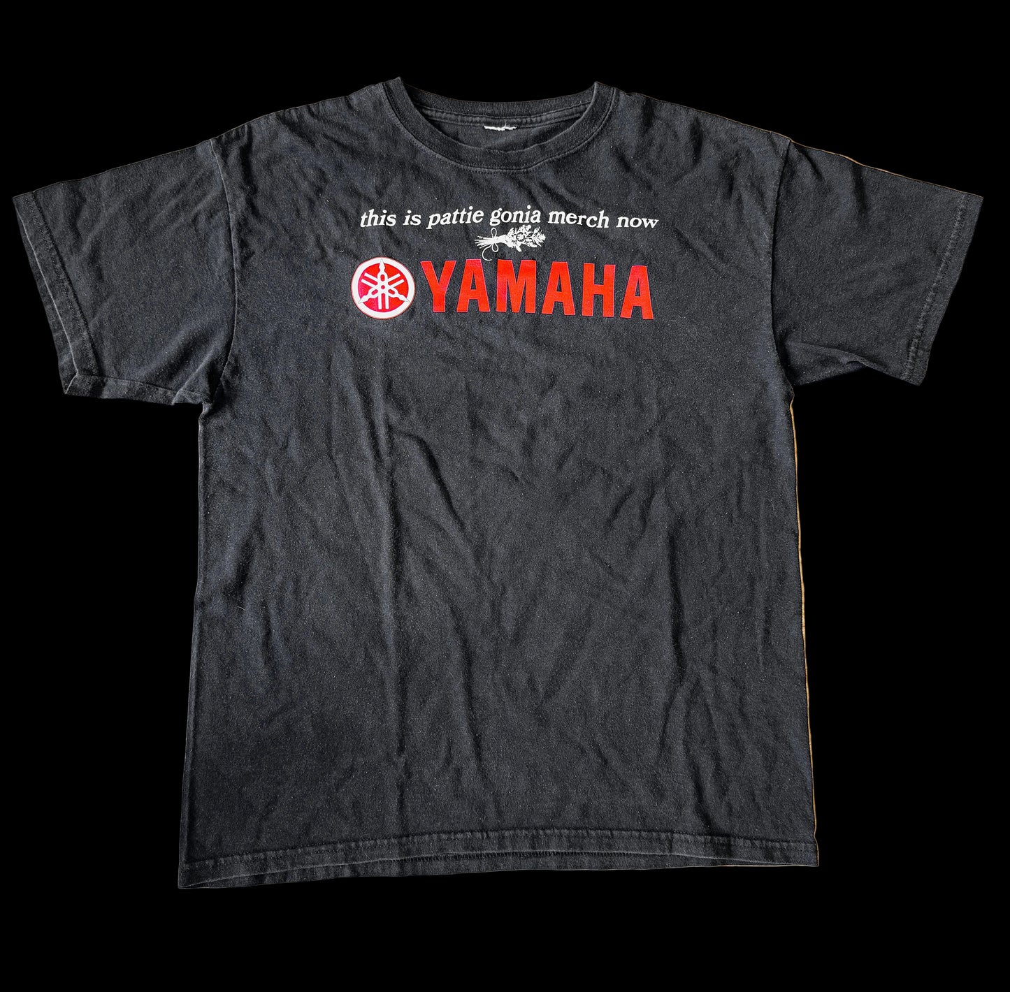 this is pattie gonia merch now - cream print