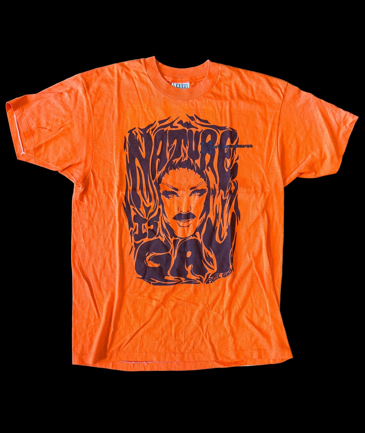 Nature is Gay Tee - Brown Print