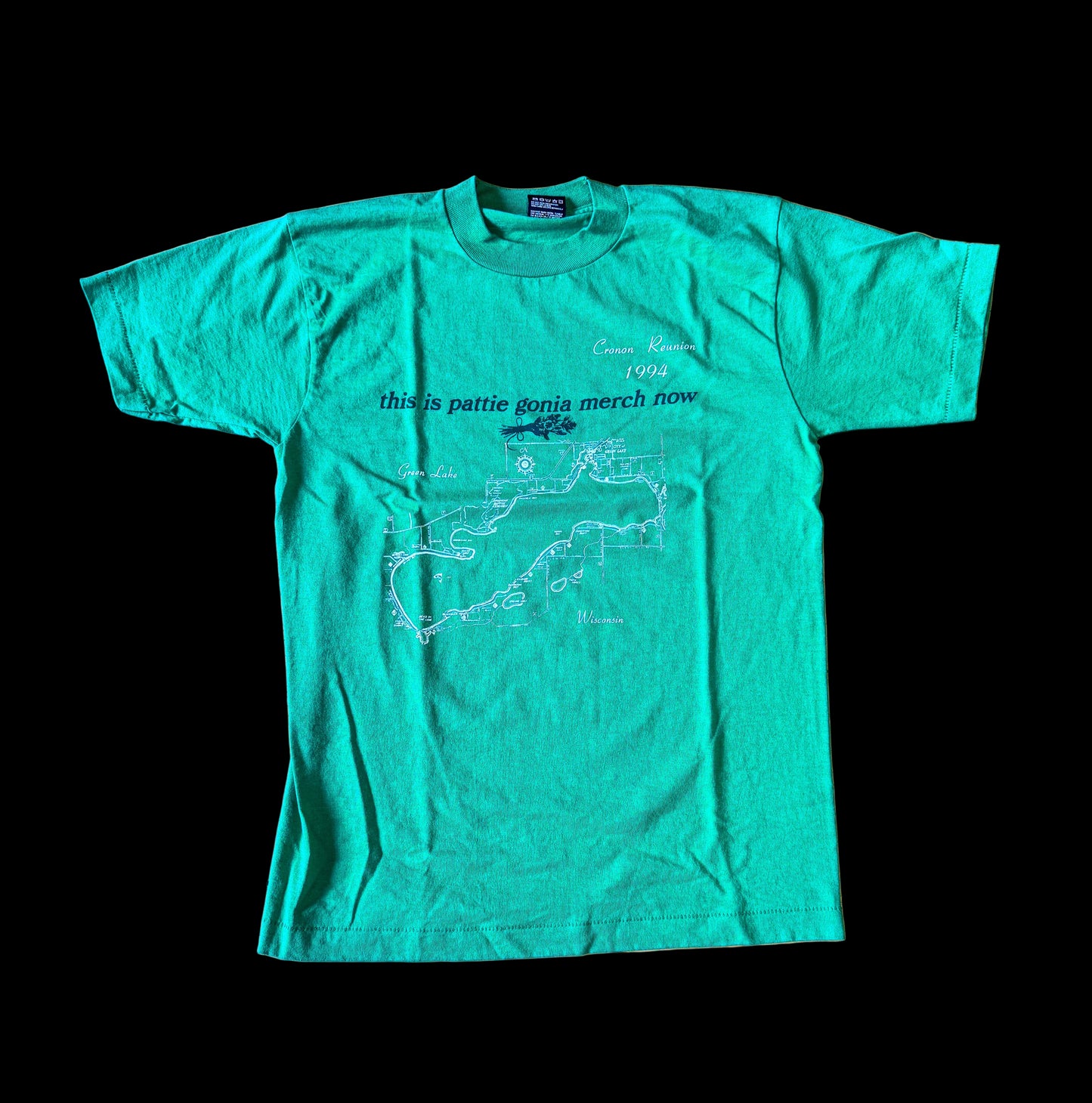 this is pattie gonia merch now - green print