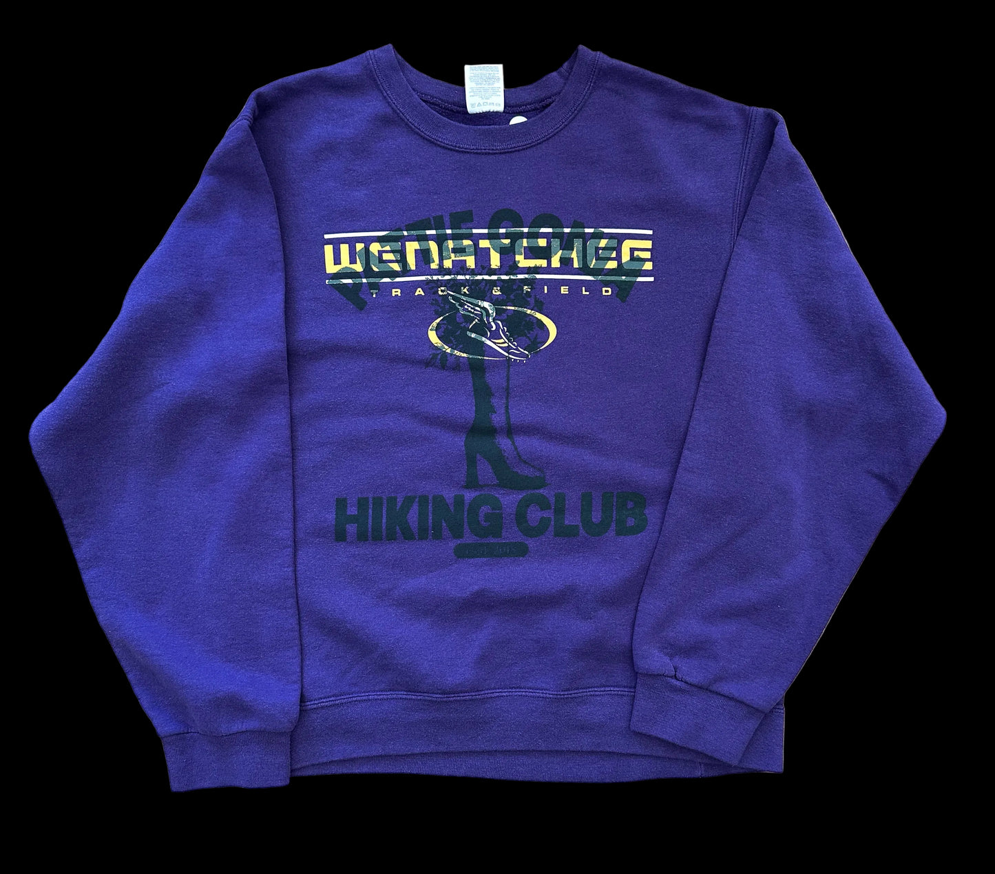 Pattie Gonia Hiking Club Crewneck - Green Print